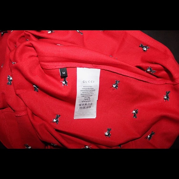 Gucci Cotton Polo with Panthers - Picture 3 of 3